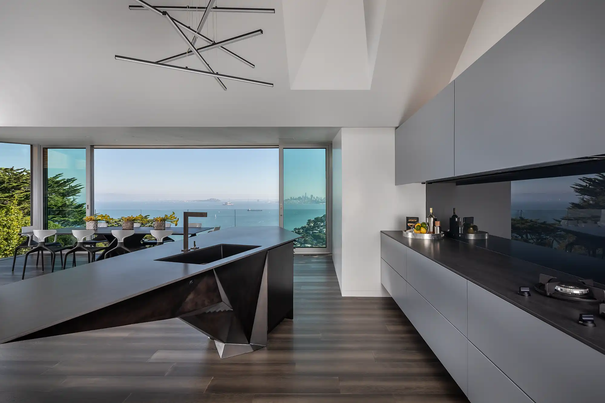 Lamborghini Living – After Lamborghini Living in Sausalito, where existing space became an ADU, Studio Couture